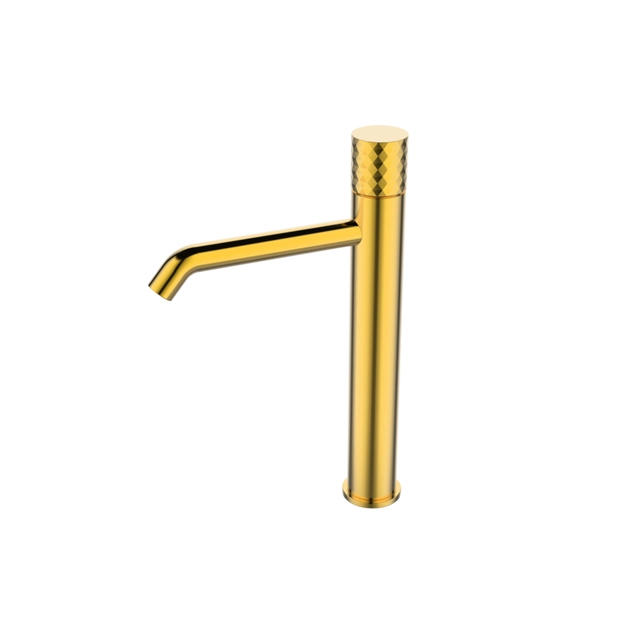 Sea-Horse Ove Gold grifo de lavabo alto oro