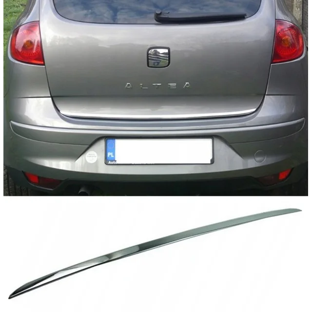 SEAT ALTEA 5P1 - CHROME-PLATED CHROME STRIP on the FLAP