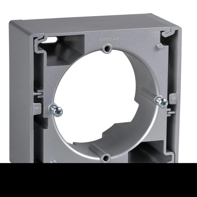 Seat box 1-násobná for surface mounting Aluminum