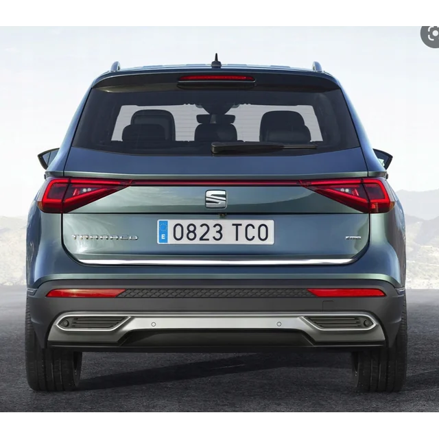 Seat TARRACO - CHROME STRIP verchroomd op het deksel