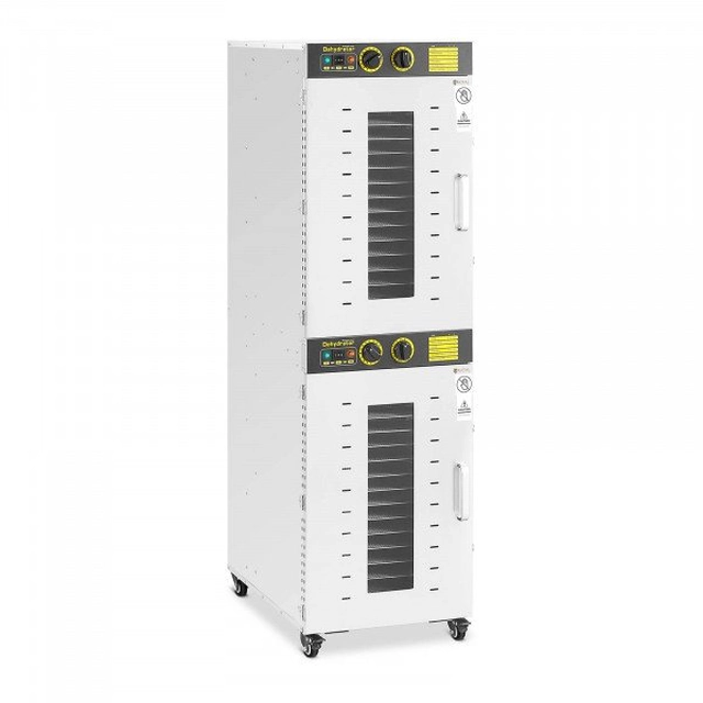 Séchoir alimentaire - 3150 W - Royal Catering - 32 racks - 2 Chambres ROYAL CATERING 10012121 RCDA-220S