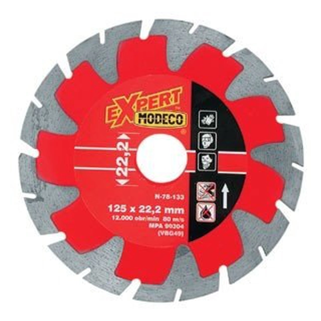 Segmented diamond blade 230mm [EXPERT]