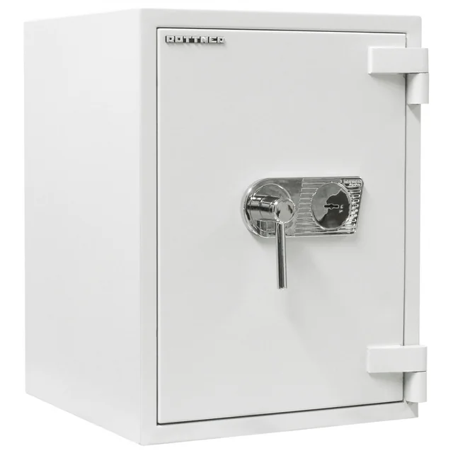 Seif certificaat anti-efractie antifoc DiamantSuperFire DO65 cheie 670x510x510mm EN1143/EN3 30P gri deschis