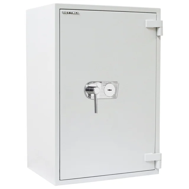 Seif Certificat antiefractie antifoc DiamantSuperFire DO100 cheie 1010x680x510mm EN1143/EN3 30P gri deschis