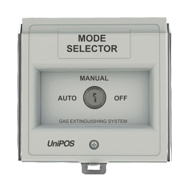 Selection button with key - UNIPOS FD5302