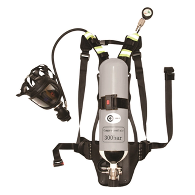 Self-contained breathing apparatus, 6 liters.