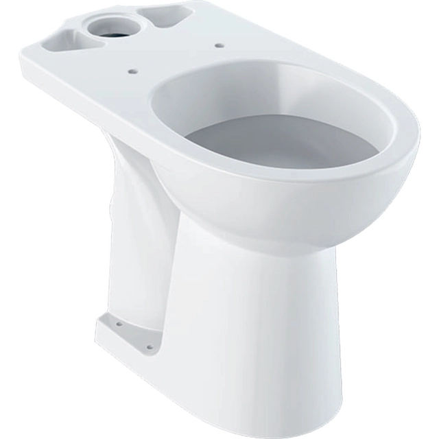 Selnova Comfort floor-standing toilet bowl for flush-mounted cistern, washdown,B36 cm,H46 cm,T67 cm, raised, horizontal outflow