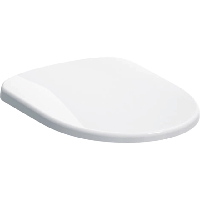 Selnova Toilet seat, bottom mounting, metal hinges, overlapping toilet seat cover