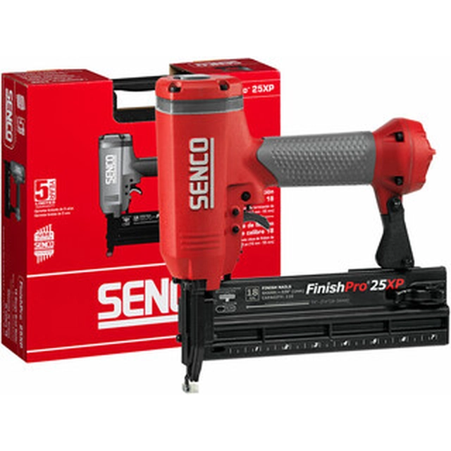 Senco FinishPro25XP air finishing nailer 4,8 - 8,3 bar | Nail length: 35 - 55 mm