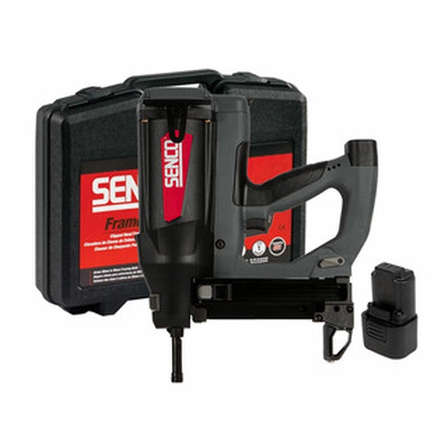 Senco GT40i-SCP cordless gas cartridge concrete nailer 7,2 V | 15 - 40 mm | Diameter 2,7 - 3,02 mm | 0 ° | Carbon brush | 2 x 2,5 Ah battery + charger |