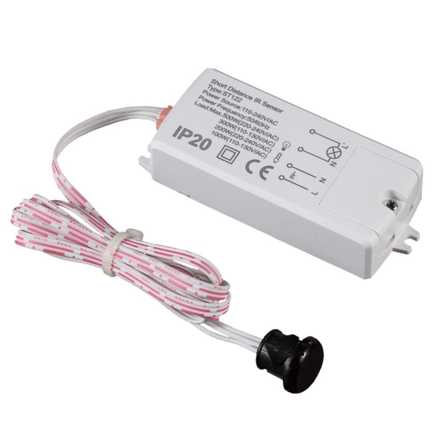 Sensor de movimento - Gesto de mão - Branco - IP20