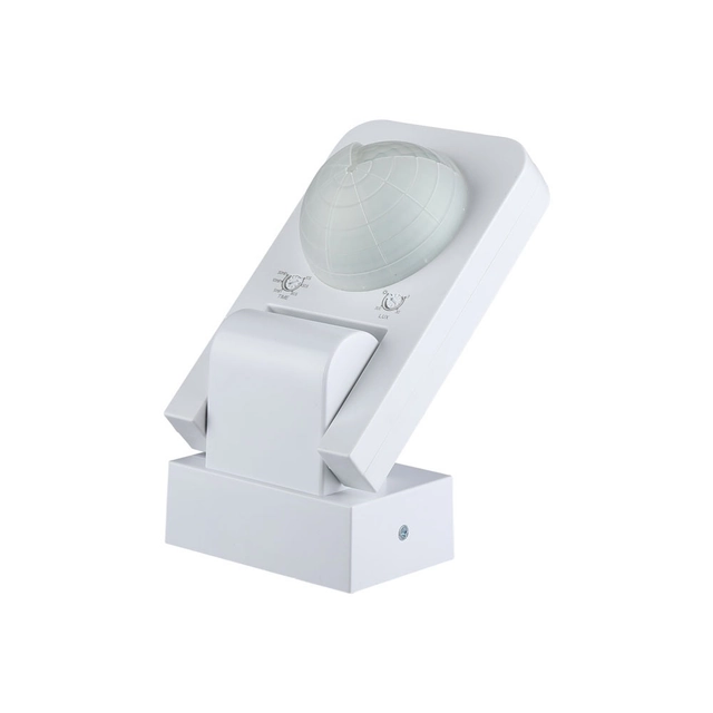 Sensor de movimiento infrarrojo blanco IP65