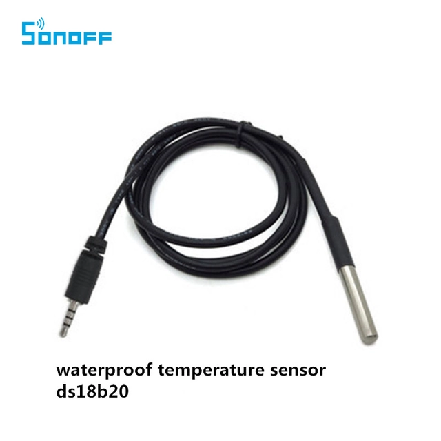 Sensor de temperatura SONOFF DS18B20 para interruptor serie TH