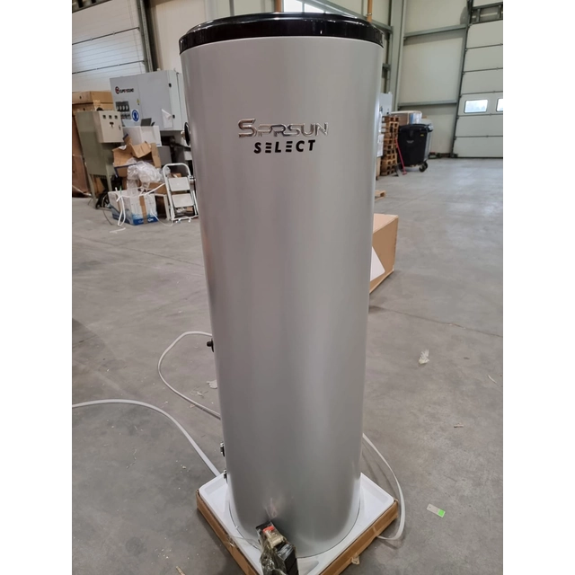 Serbatoio dell'acqua calda in acciaio inossidabileACS 300L resistenza 3kW batteria 2,6 m2