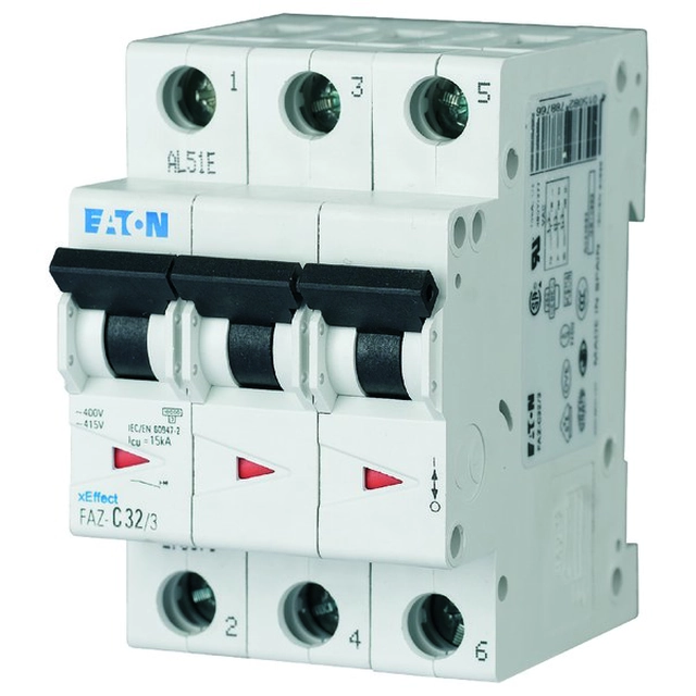 Series circuit breaker 15kA 3-biegunowy FAZ-B40/3