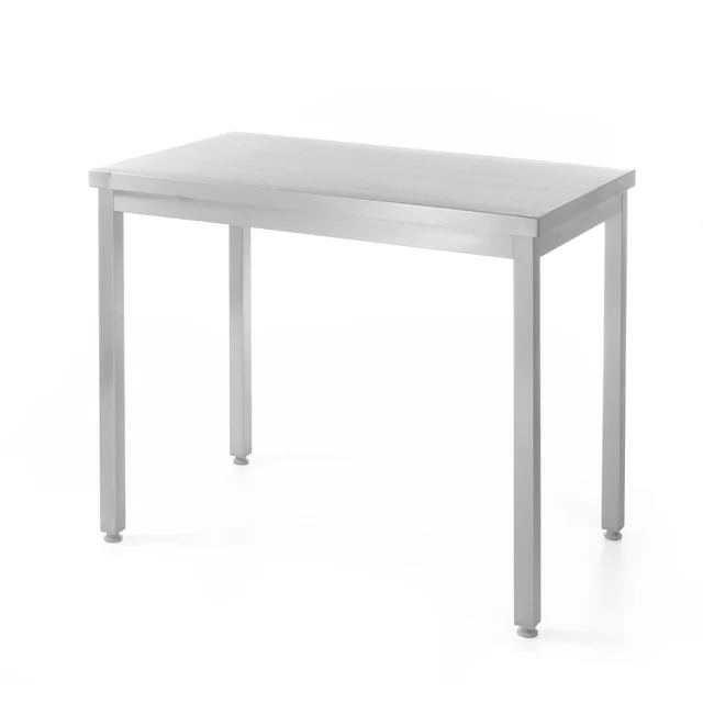 Serveringsbord 120 x 60 cm, Hendi rostfritt stål