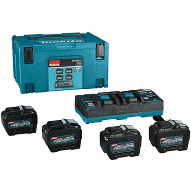 Set baterie și încărcător Makita 40Vmax XGT 40 V | 8 Ah