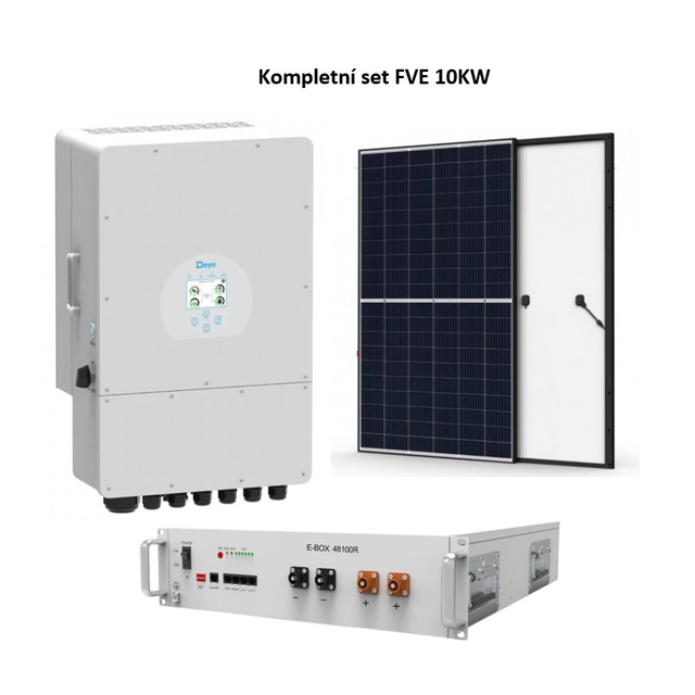 Set completo di impianto fotovoltaico 10KW