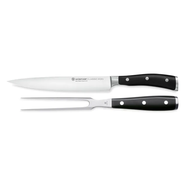 Set - couteau de cuisine 20 cm et fourchette - Classic Iko