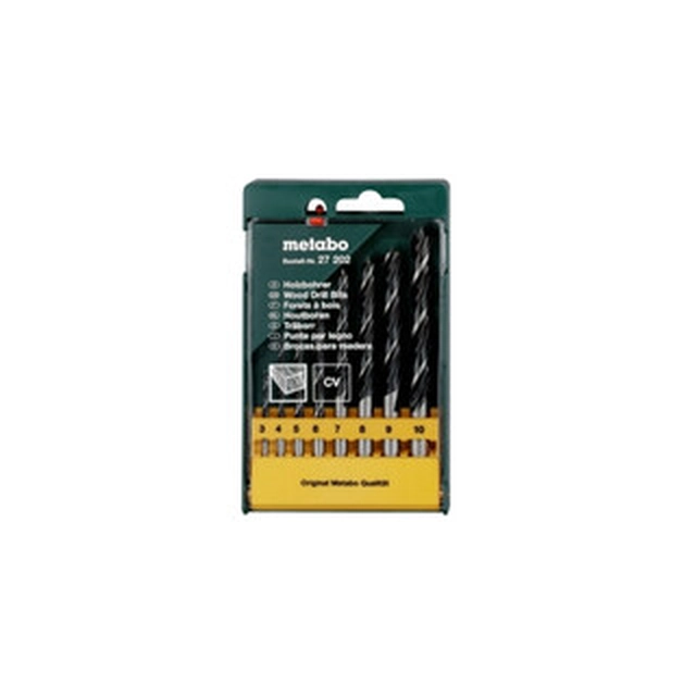 Set de burghie pentru lemn Metabo 8 buc