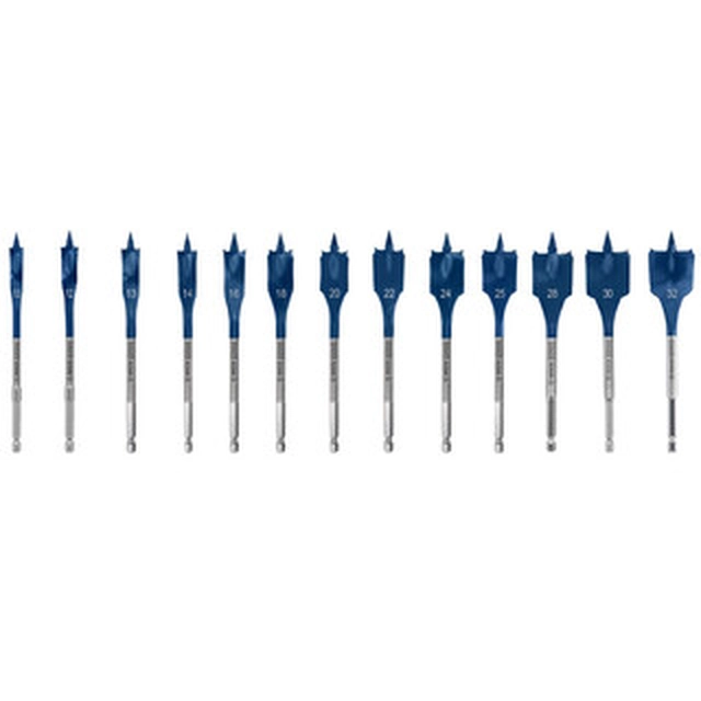 Set de burghie plat Bosch Expert Self Cut 13 buc