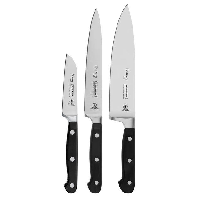 Set de cuțite, linia Century | 80, 150, 200 mm | 3 buc