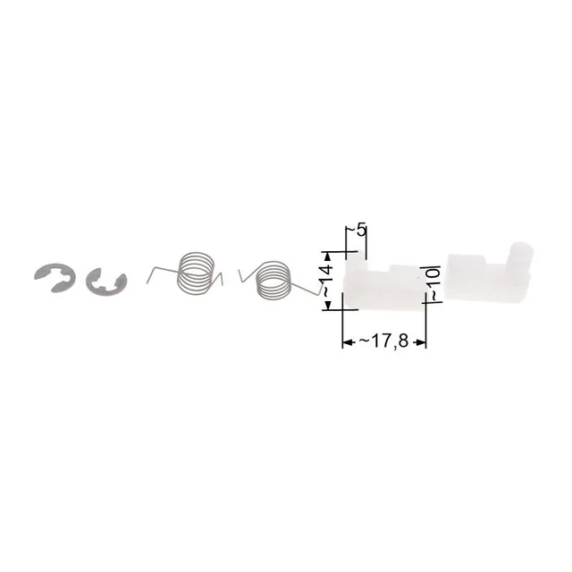 Set de drivere de ferăstrău (2 x driver + 2 x arc + 2 x siguranță) SPS01-45 CS4500 CS5200 NZ445