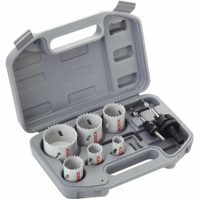 Set de ferăstrău cu gaură BOSCH Bimetal HSS 9 Piese