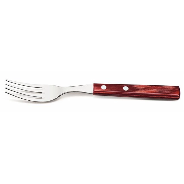 Set de fourchettes de table -steak/pizza blister 6szt. Ligne Churrasco rouge Variante de base