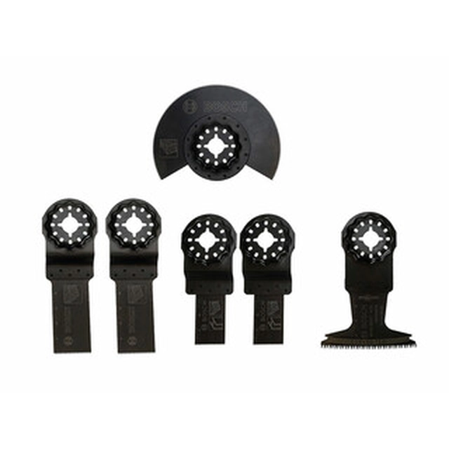 Set de pânze de ferăstrău Bosch Starlock pentru multi-mașină 6 buc