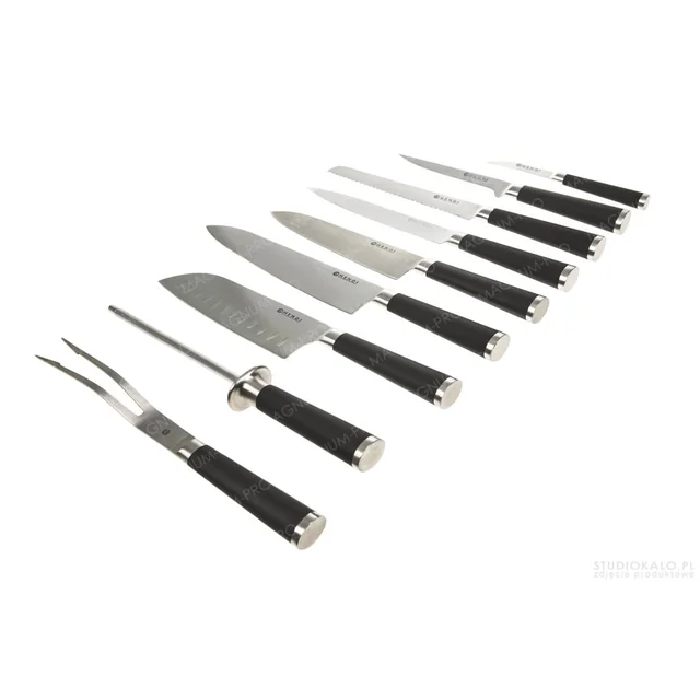 Set di coltelli Kurt Scheller Edition, coltelli da cucina