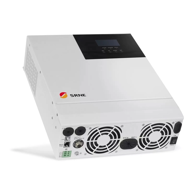 Set micro hybride off-grid elektriciteitscentrale 3kW+4x550W + montagesysteem voor plaatwerk