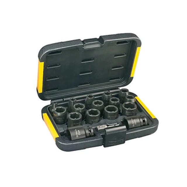 Set nasadnih ključeva DeWalt 1/2inch 17 kom