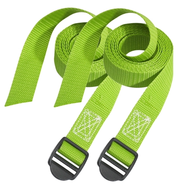 Set of 2 straps Master Lock 3004EURDATCOL - green - 120cm