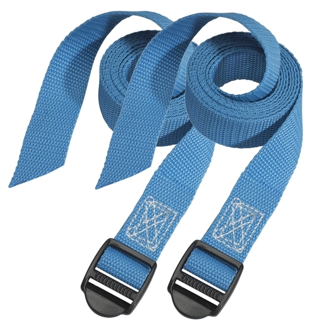 Set of 2 straps Master Lock 3005EURDATCOL - blue - 180cm