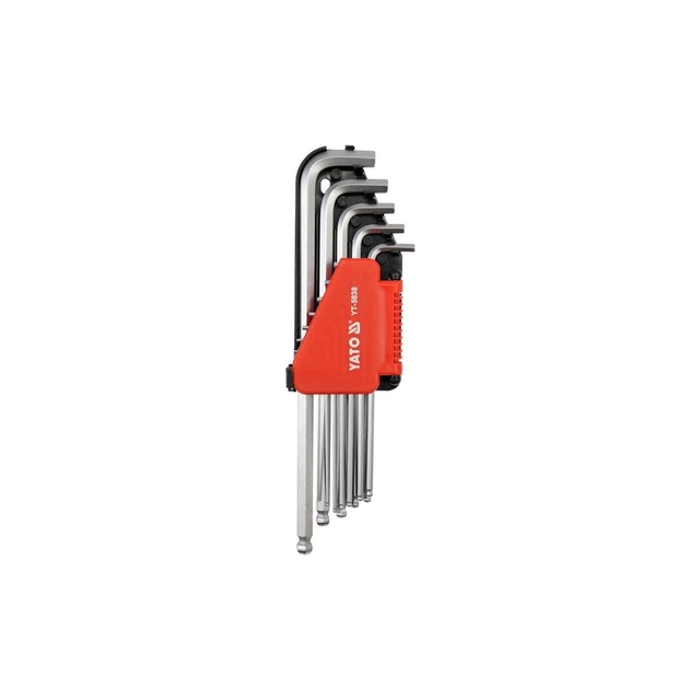 Set of imbux hex keys 12 pcs CR-V Yato YT-5838