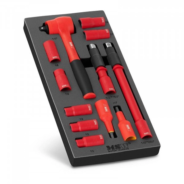 Set of insulated wrenches - 12 pcs.MSW 10061459 MSW-ITR-10