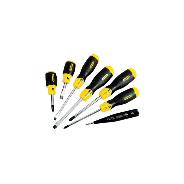 Set of screwdrivers with voltage tester Stanley 650090