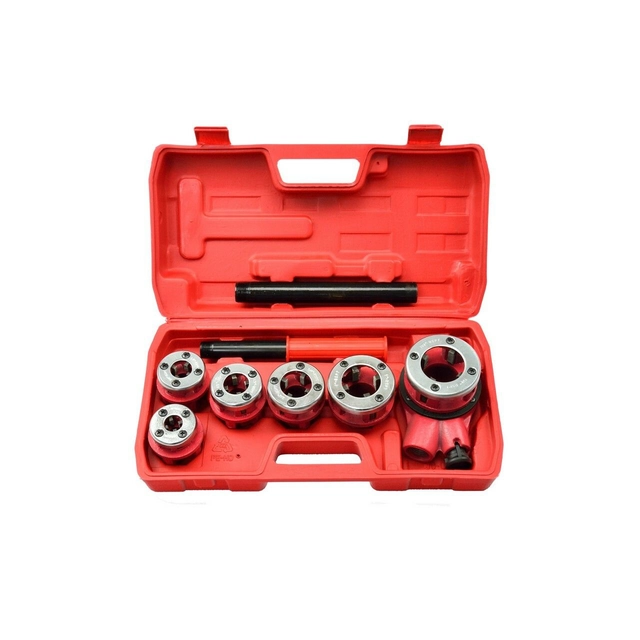 Set of taps for pipes, 6 GEKO eyelets