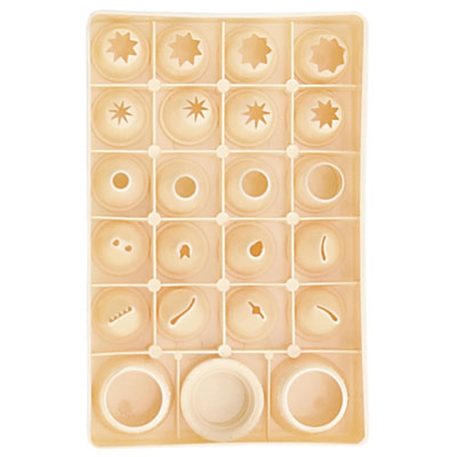 Set of tips / 8 stars / 4 round / 8 decorative tips 518000