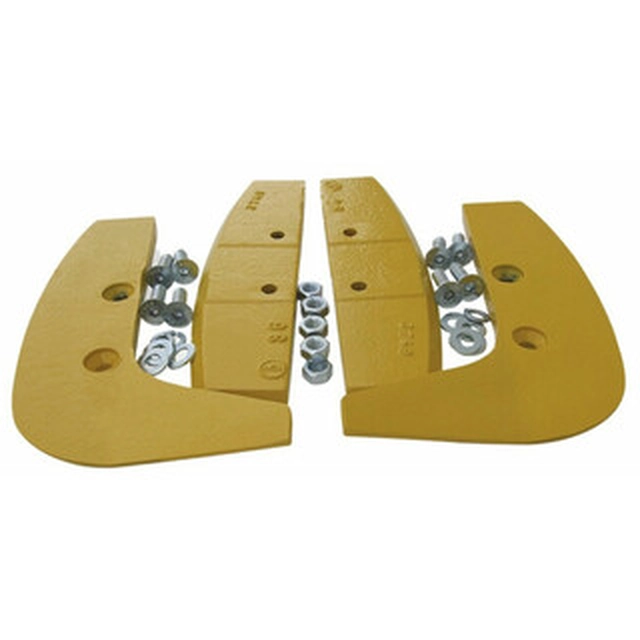 Set pale di miscelazione IMER GOLD (per macchine di miscelazione e trasporto massetto-calcestruzzo Mover 270e e 270d)