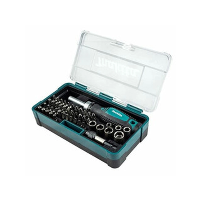 Set punte e bussole Makita con cricchetto 47 pezzo 10db