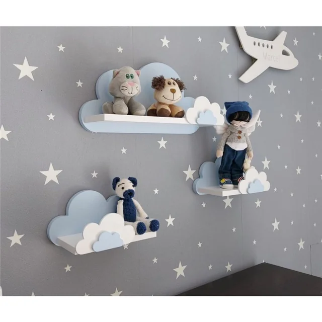 Set rafturi Cloud 3 buc FISIA- Galaxy