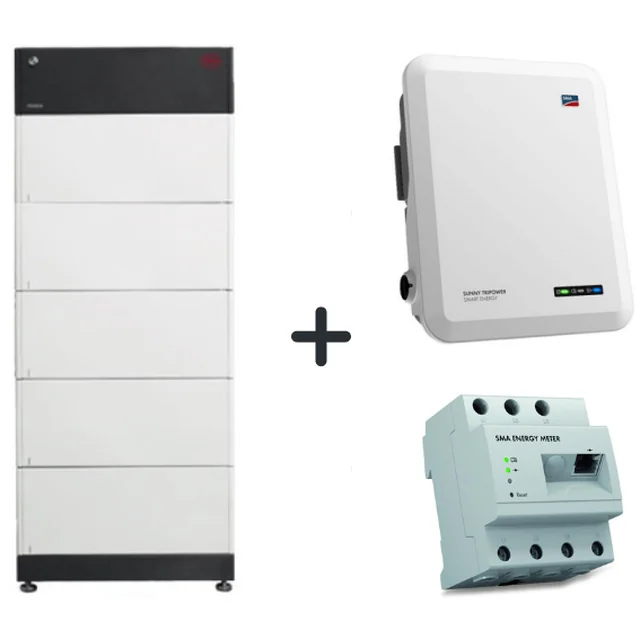 Set: SMA hybrid inverter 8kW + BYD HVS energy storage 12.8 kWh