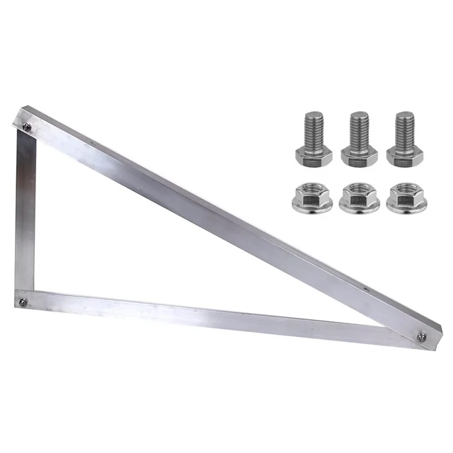 Set square / Mounting triangle 20° horizontal orientation