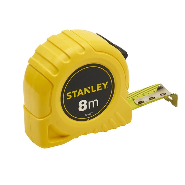 Сгъваема лента Stanley жълта 8 m x 25 mm 130457
