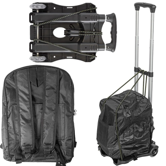 Сгъваема платформена количка с чанта 40 kg