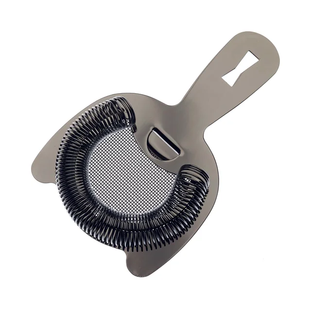 Shaker mesh strainer 2w1, black, 152mm