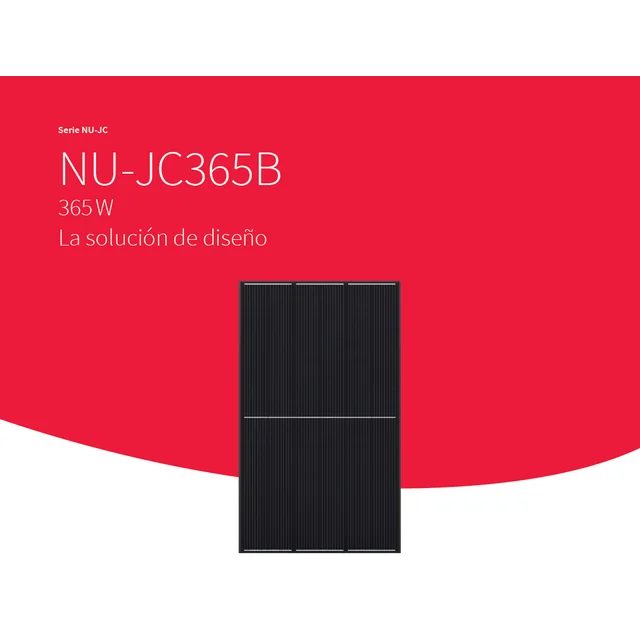 Sharp 365W - P-Type - FULL BLACK // NU-JC365B