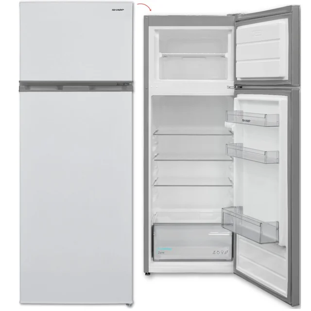Sharp συνδυασμός ψυγείου SJFTB01ITXWEES Λευκό